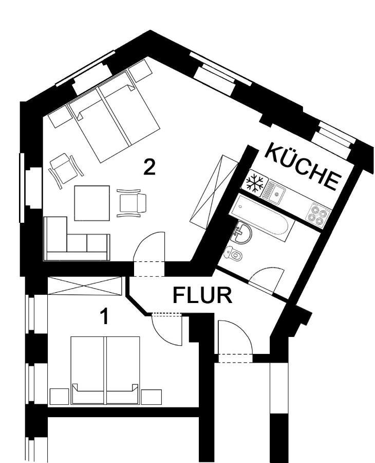 קמניץ Apartment Eva מראה חיצוני תמונה